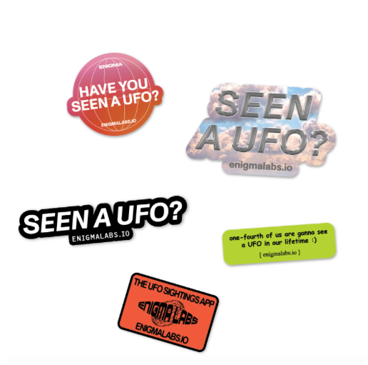 UFO Sticker Pack